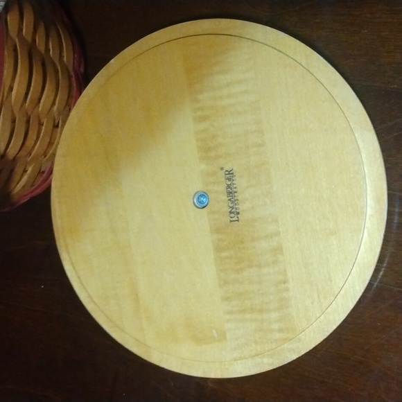 Vintage 1999 Longaberger Homestead Basket 10" Diameter - Picture 3 of 7